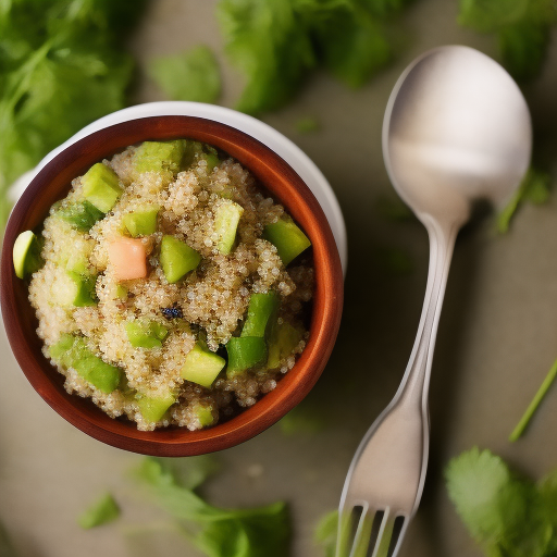 Ensalada de quinoa y aguacate