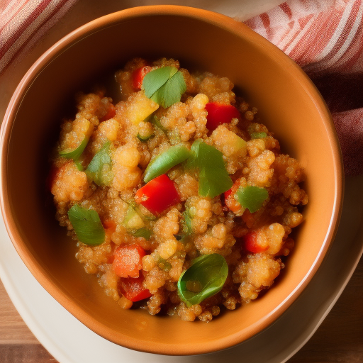 Ensalada de lentejas y quinoa