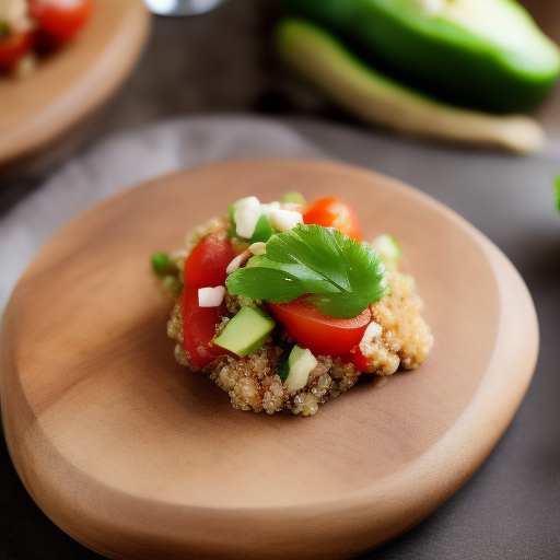 Ensalada de Quinoa con Tomate y Aguacate