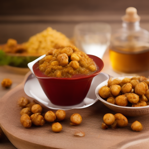 Curry de garbanzos y espinacas