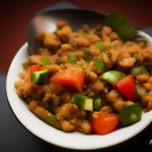 Ensalada de lentejas y aguacate con aliño de mostaza y miel