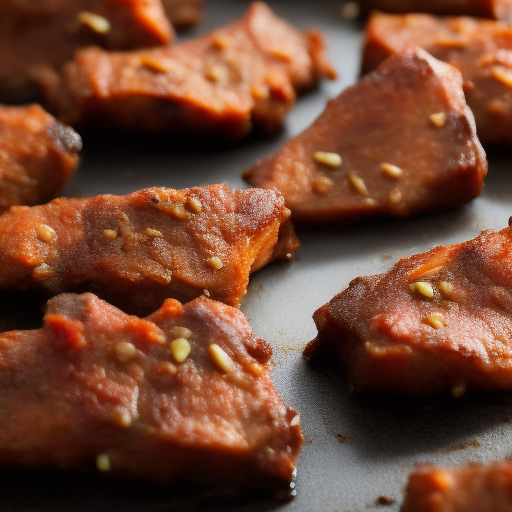 Costillas de cerdo al horno con salsa barbacoa casera