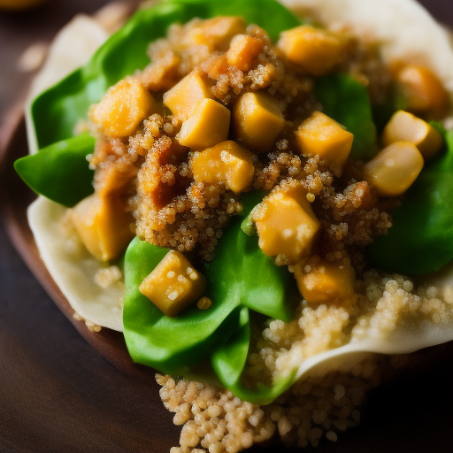 Ensalada de quinoa y lentejas con aderezo de limón y miel