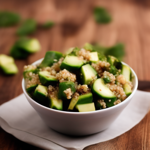 Ensalada de aguacate y quinoa