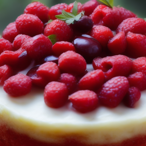 Deliciosa Tarta de Queso con Frutos Rojos