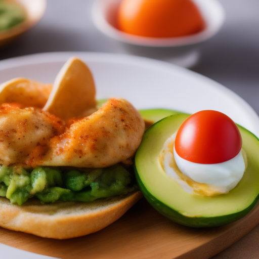 Huevos Benedictinos con Salmón Ahumado y Aguacate