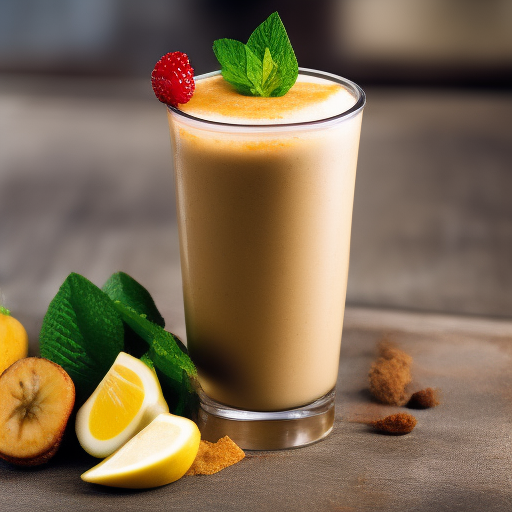 Delicioso batido de plátano y fresa para empezar el día