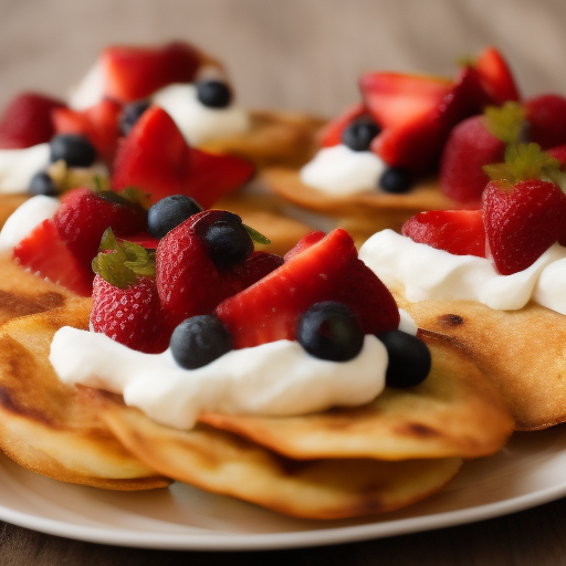 Tostadas Francesas con Yogurt y Frutas