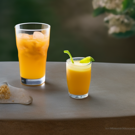 Helado de Limón y Jengibre: Una Combinación Refrescante y Picante