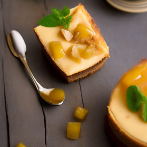 Cheesecake de Mango y Maracuyá: Un postre tropical y delicioso