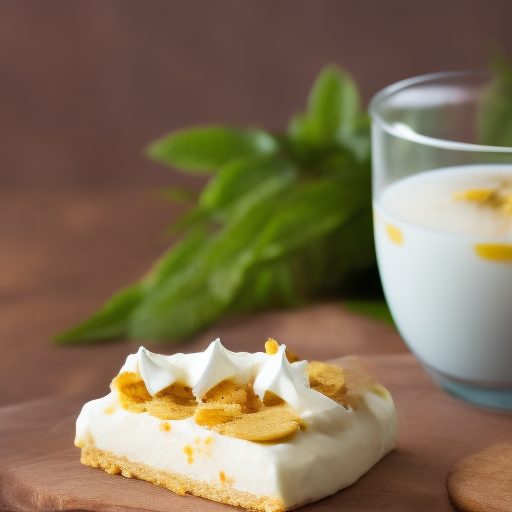 Tarta de Limón y Yogurt con Costra de Galleta