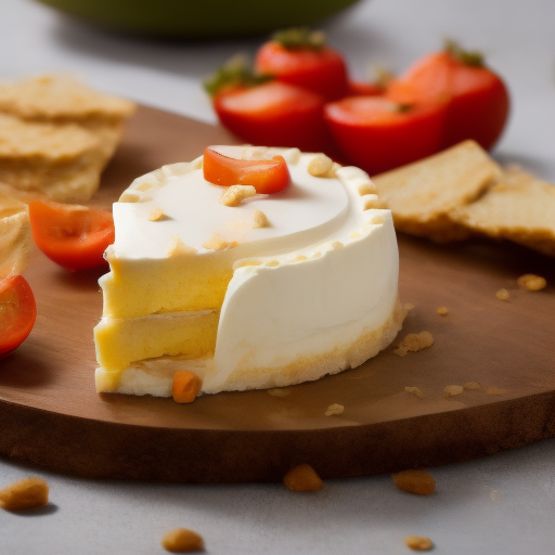 Tarta de queso y caramelo salado