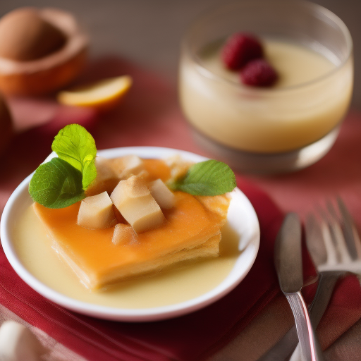 Flan de Maracuyá y Coco